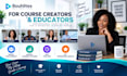 edit elearning online course videos, training videos, educational course content