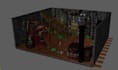 make detailed 3d model with uvs and pbr textures
