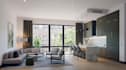 design multifamily property,renovate residential facade,interior basement layout