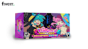design custom video game boxes and covers