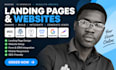 design wix procreate tilda weebly google site landing page wordpress integration