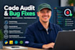 audit your code, find bugs, and fix software issues