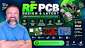 design rf pcb layout, impedance control, antenna, wifi, hfss, iot