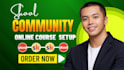 skool community setup skool community skool credit repair skool course creation
