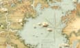 do hand drawn fantasy book map illustration cartography map novel board game map