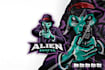 design a unique alien logo for your brand
