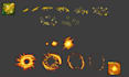 create 2d game vfx, pixel art vfx, rpg spell animation effects and game assets