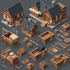 create realistic game ready 3d assets for unity and unreal