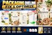 fix and optimize your packaging file to be print ready