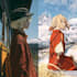 anime character an illustration and anime character