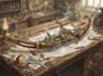 create weapon design and illustration