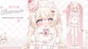 draw and design live2d model, 2d vtuber model, live2d rigging, vtuber commission