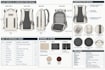 mold hunting backpack design,shopping handbag techpack prototype in vector file