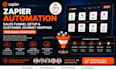 zapier automation sales funnel setup customer journey mapping saas startups