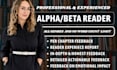 beta read memoir, horror beta reader, romance beta reader, critique novel