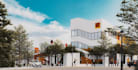 revamp 3d primary school building design, learning space environ, kindergarten