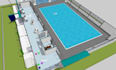 design a swimming pool plan and custom pool layout backyard and site plan