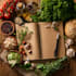 design cookbook cover and recipe book cover design