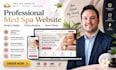 design a med spa website with appointment booking