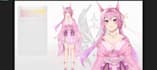 rig live2d vtuber model, cartoon animation, vtuber commission, vtube studio