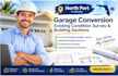 deliver garage conversion existing condition survey building sections in florida