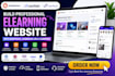 build elearning website with buddyboss, learndash lms and learnpress