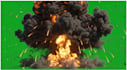 create cinematic vfx, fire, explosions, smoke, particles and compositing