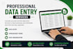 do accurate data entry and copy paste tasks