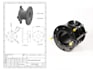 create 2d cad technical drawing, mechanical engineering drawing, and drafting