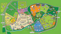 design a vector event map, festival site map, venue layout