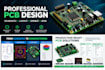 professional pcb designer creating advanced circuit board