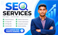 do monthly SEO with on page and strong backlink for 1st rank