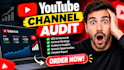 do youtube channel audit and SEO growth strategy report