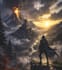 book cover design, fantasy book art
