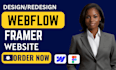 design webflow website development, figma to wordpress, figma to framer