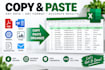 data entry and virtual assistant tasks