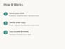 write clear, professional website and blog copy