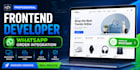 create a responsive whatsapp order website
