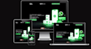 build a modern responsive react website or web app