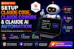 claude code setup setup claude cowork claude website shopify claude claude agent
