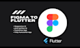 convert figma to flutter pixel perfect responsive UI
