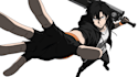 create a 2d anime character model sheet