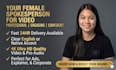 spokesperson video spokesperson agent actor spokesperson for business brand