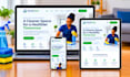 design cleaning website house cleaning booking website on wordpress