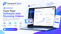 create saas explainer video saas product demo video ui animation creator editing