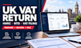prepare and fill uk vat return, with mtd support