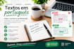 write, edit and proofread professional portuguese content