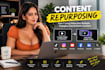 repurpose your content into engaging social media posts and videos