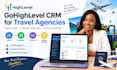 setup a travel agency crm with workflow automation