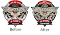 digitize image in embroidery digitizing  logo digitizing in embroidery dst pes